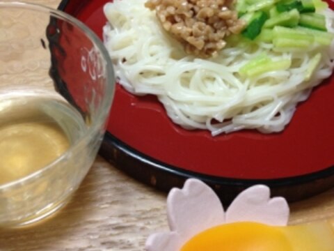 離乳食☆納豆素麺